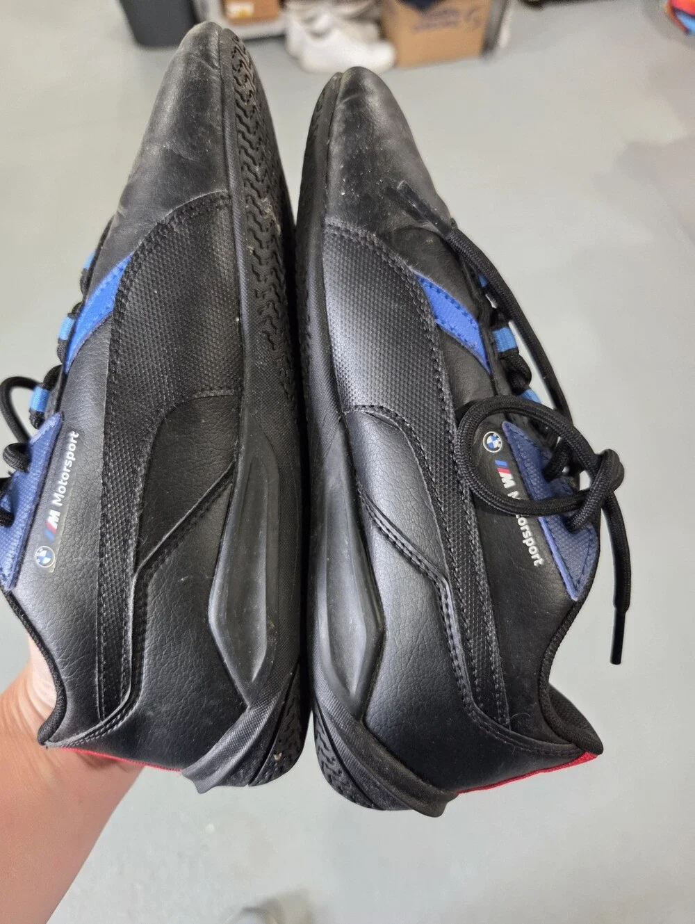 PUMA BMW Motorsport Sneakers Black Kids size 4c